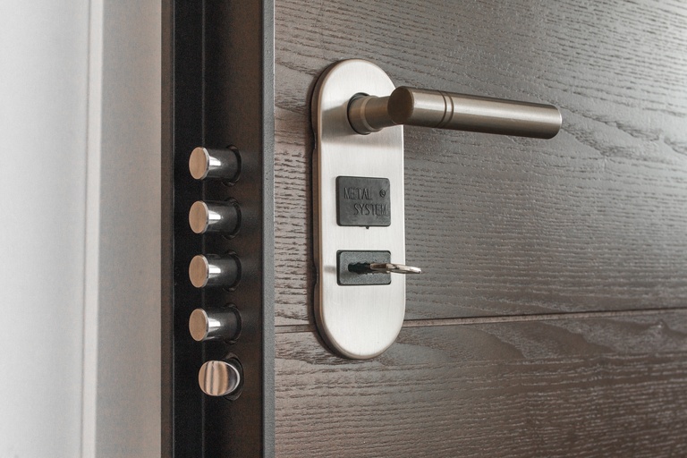 front door security lock